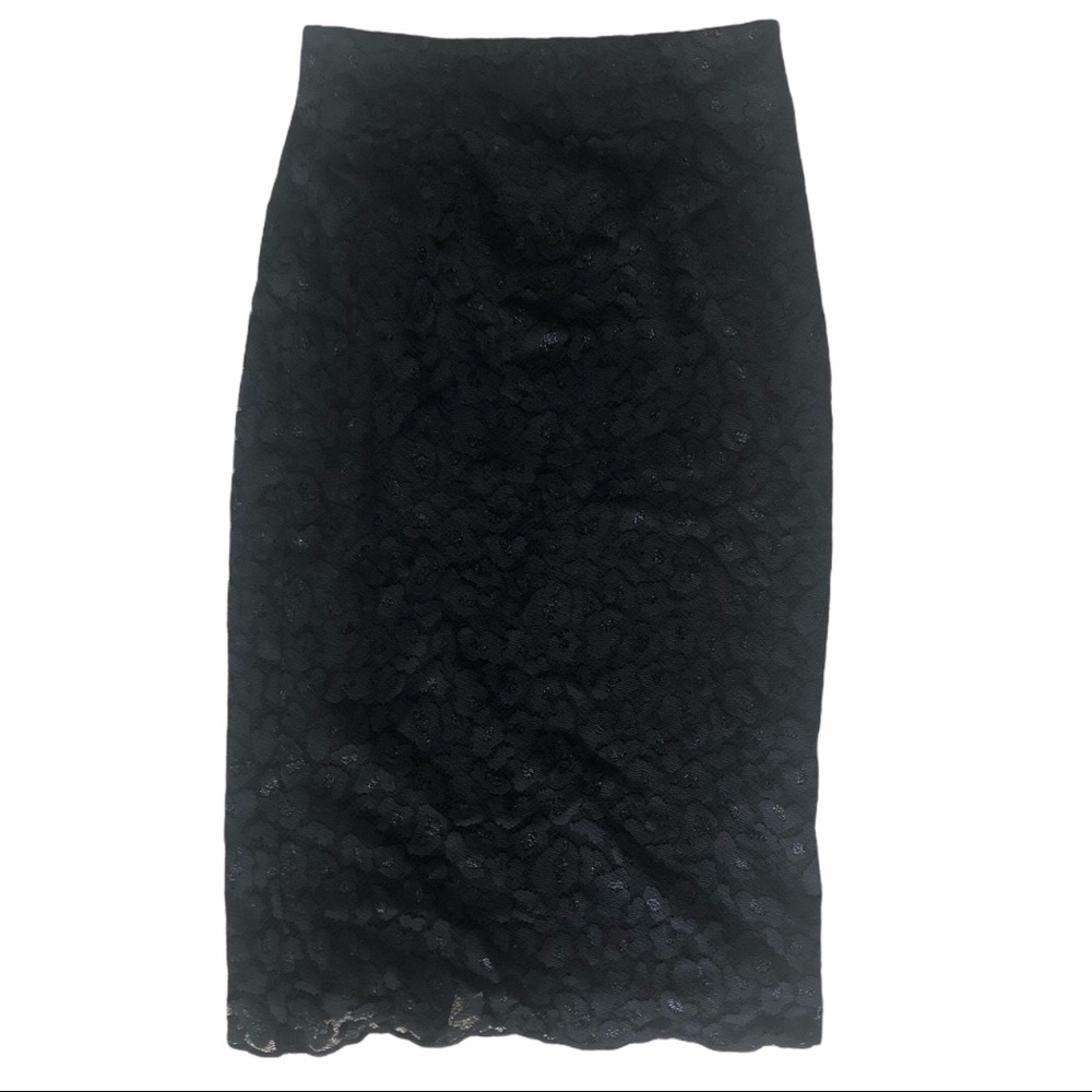 Zara Basic Floral Midi Skirt